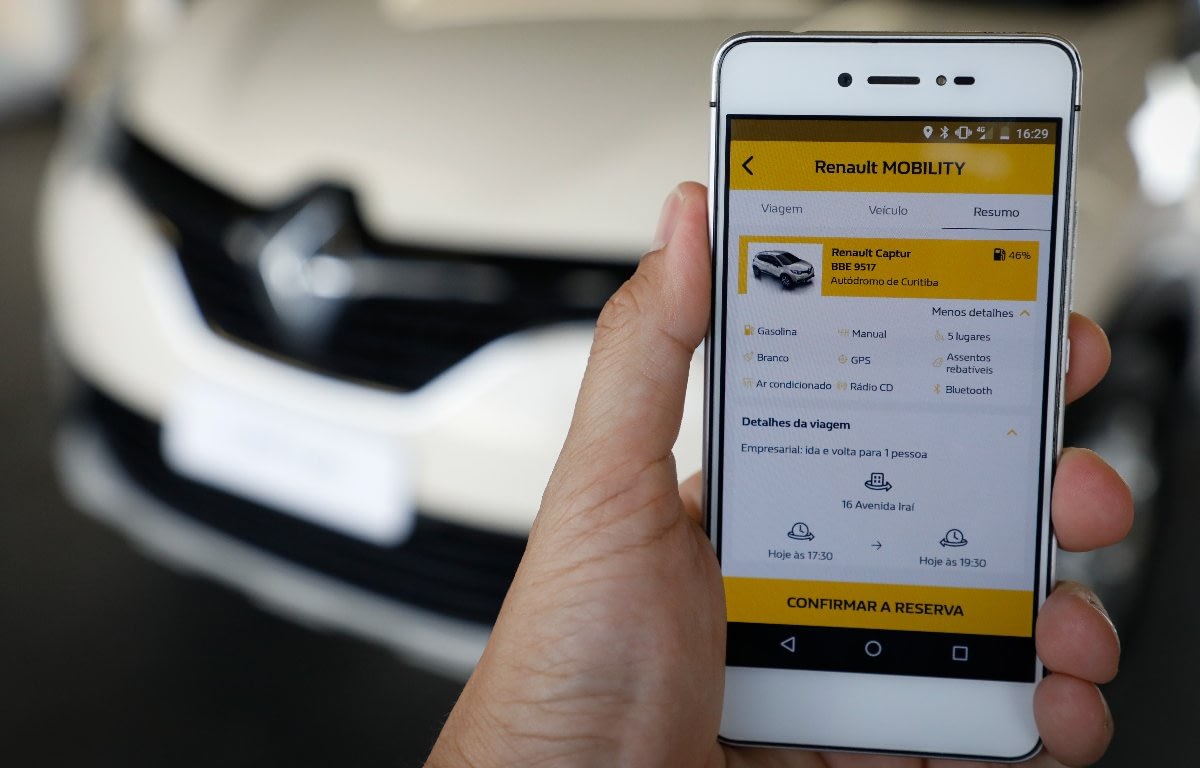 Autodata Renault Oferece Carsharing Na F Brica Brasileira