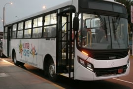 Imagem ilustrativa da notícia: Ônibus M-B serão usados nos jogos Pan-Americanos