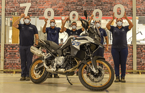 Imagem ilustrativa da notícia: BMW acança 70 mil motocicletas produzidas no Brasil