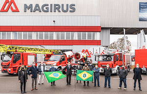 Imagem ilustrativa da notícia: Governo do Ceará recebe três caminhões Magirus