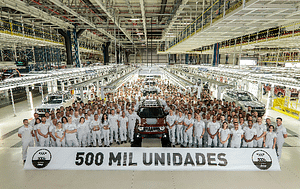 Imagem ilustrativa da notícia: FCA: 500 mil veículos produzidos em Pernambuco.