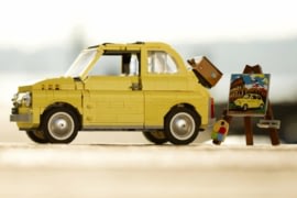 Imagem ilustrativa da notícia: Fiat e Lego apresentam miniatura do 500F