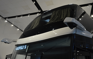 Imagem ilustrativa da notícia: Marcopolo apresenta ônibus com espelho eletrônico