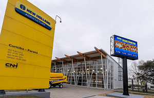 Imagem ilustrativa da notícia: New Holland inaugura Colheitômetro em sua fábrica de Curitiba