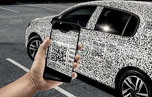 Imagem ilustrativa da notícia: Novo Peugeot 208 circula camuflado de QR Code