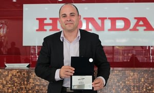 Imagem ilustrativa da notícia: Honda recebe placa do Prêmio AutoData