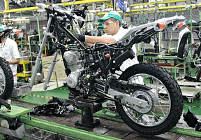 Imagem ilustrativa da notícia: Produção de motocicletas cai pela metade em janeiro