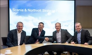 Imagem ilustrativa da notícia: Scania e Northvolt: parceria para eletrificação de veículo.