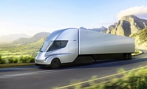 Imagem ilustrativa da notícia: Tesla revela modelo conceito de caminhão elétrico