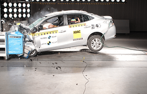 Imagem ilustrativa da notícia: Toyota Yaris conquista uma estrela no Latin NCAP