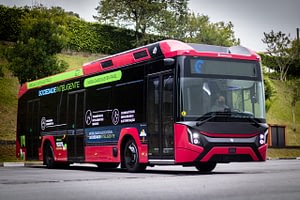 Imagem ilustrativa da notícia: Scania testa caminhão e ônibus elétricos em São Bernardo