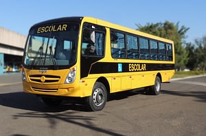 Imagem ilustrativa da notícia: Produção de ônibus dispara mas vendas retraem