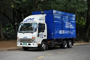 Imagem ilustrativa da notícia: Jac lança o E-JT 12,5 para competir com o VW e-Delivery