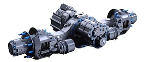 Imagem ilustrativa da notícia: Eixo elétrico da Meritor é apresentado pela Cummins no IAA