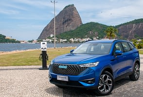 Imagem ilustrativa da notícia: Haval H6 é um SUV elétrico a gasolina