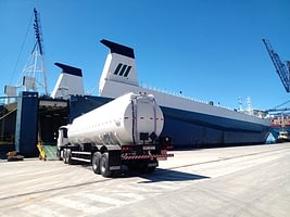 Imagem ilustrativa da notícia: Randon exporta semirreboques para Angola