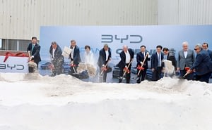 Imagem ilustrativa da notícia: Posse da fábrica de Camaçari marca o início da operação da BYD na Bahia