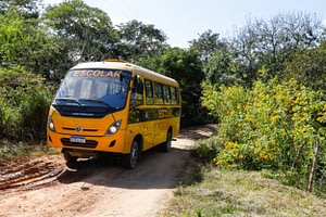 Imagem ilustrativa da notícia: VW Caminhões e Ônibus entrega primeiros 120 ônibus do Caminho da Escola