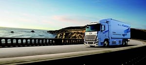 Imagem ilustrativa da notícia: Caminhão a hidrogênio da Hyundai percorre 10 milhões de quilômetros