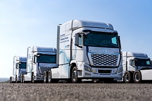 Imagem ilustrativa da notícia: Caminhões Hyundai a hidrogênio serão usados no Uruguai