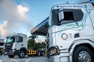 Imagem ilustrativa da notícia: Scania projeta vender em 2025 o mesmo volume de caminhões a gás dos últimos seis anos