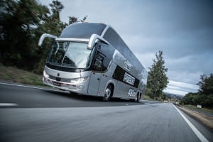 Imagem ilustrativa da notícia: Mercedes-Benz soma 1 mil chassis de ônibus O 500 RSD exportados na América Latina