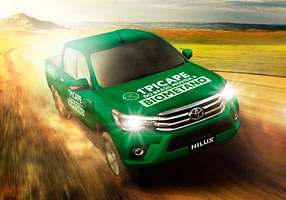 Imagem ilustrativa da notícia: Toyota mostrará protótipo da Hilux a biometano na Agrishow