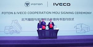 Imagem ilustrativa da notícia: Iveco e Foton assinam memorando para futuras colaborações no Brasil