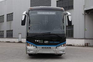 Imagem ilustrativa da notícia: Ônibus elétrico da TEVX Higer começa a operar em rota rodoviária em São Paulo
