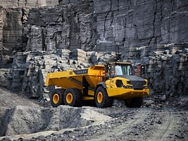 Imagem ilustrativa da notícia: Nova geração dos caminhões articulados da Volvo CE chega à América Latina