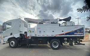 Imagem ilustrativa da notícia: BYD adapta caminhão elétrico para concessionárias de energia