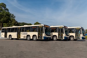 Imagem ilustrativa da notícia: Marcopolo entrega primeiros ônibus Torino montados sobre chassi com dois eixos direcionais