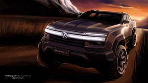 Imagem ilustrativa da notícia: Volkswagen confirma Amarok híbrida com tecnologia chinesa e engenharia brasileira
