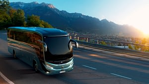 Imagem ilustrativa da notícia: Ônibus Marcopolo exportados para a Europa serão produzidos sobre chassi Volvo