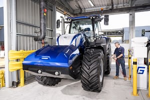 Imagem ilustrativa da notícia: New Holland apresenta novo trator movido a metanol na Alemanha