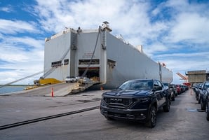 Imagem ilustrativa da notícia: Stellantis inicia exportação da Ram Rampage para a Europa