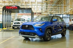 Imagem ilustrativa da notícia: Toyota inicia a produção do Yaris Cross em Sorocaba