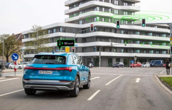 Imagem ilustrativa da notícia: Audi conecta carros a semáforos de Ingolstadt
