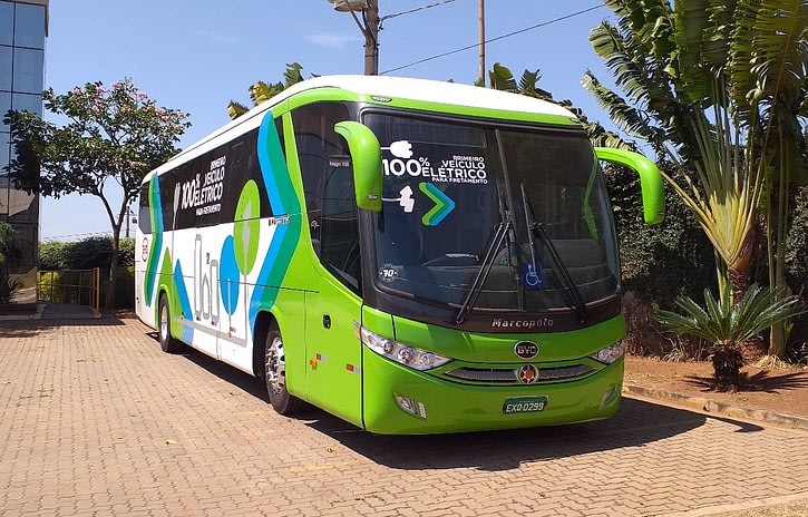 Imagem ilustrativa da notícia: BYD apresenta ônibus rodoviário elétrico nacional