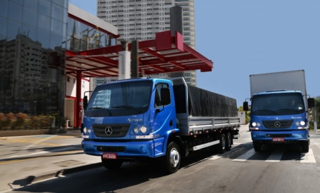 Imagem ilustrativa da notícia: Exportações de caminhões M-B crescem 37% no jan-mar