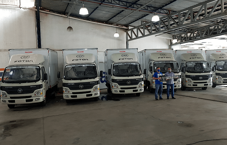 Imagem ilustrativa da notícia: Foton vende seis caminhões na Bahia