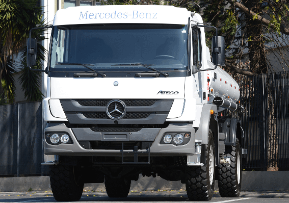 Imagem ilustrativa da notícia: Mercedes-Benz exporta 40 caminhões para Abu Dhabi