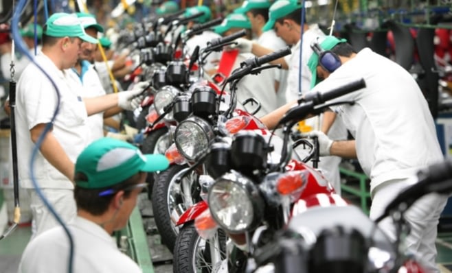 Imagem ilustrativa da notícia: Produção de motocicletas cresce 37%