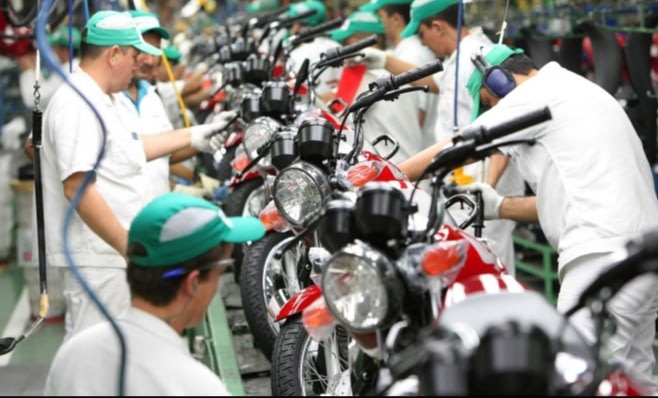 Imagem ilustrativa da notícia: Expansão de 24% na produção de motos 