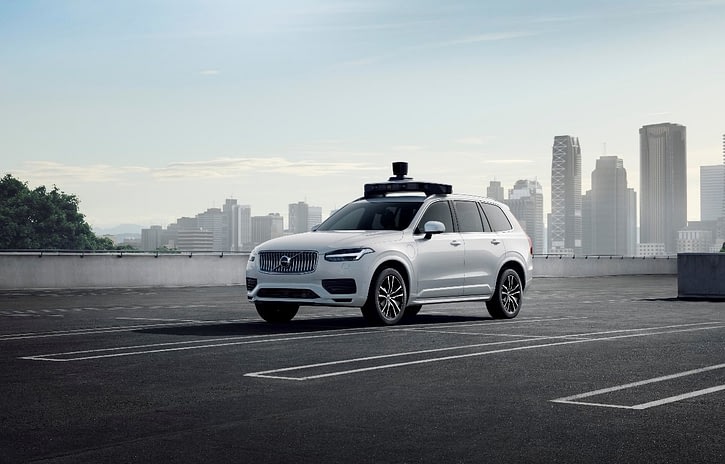 Imagem ilustrativa da notícia: Volvo e Uber desenvolvem carro autônomo de produção em série