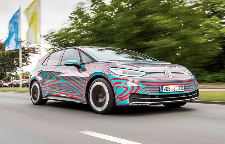Imagem ilustrativa da notícia: VW mostrará elétrico ID.3 em Frankfurt