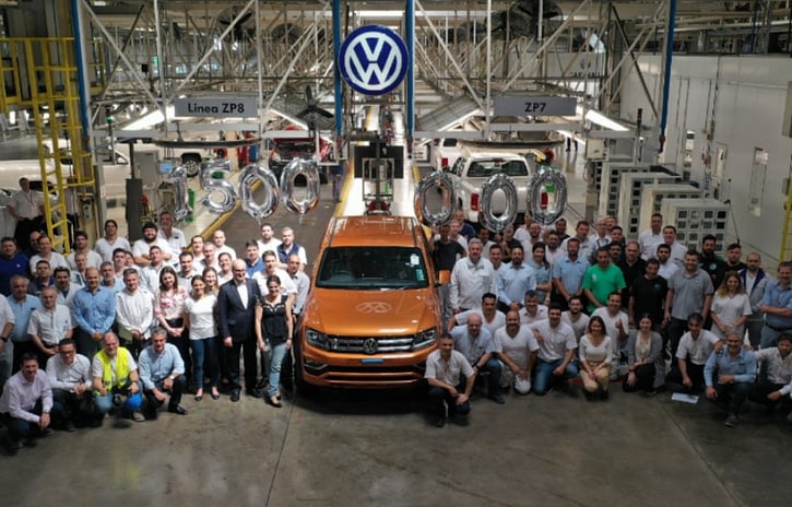 Imagem ilustrativa da notícia: VW registra produção de 1,5 milhão de unidades na Argentina