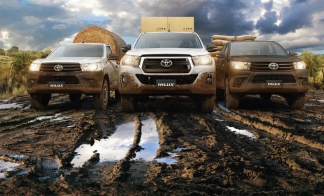 Imagem ilustrativa da notícia: Toyota apresenta picape Hilux 2019