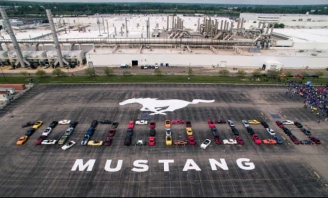 Imagem ilustrativa da notícia: Ford produziu 10 milhões de Mustang