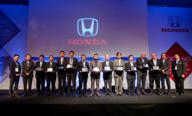 Imagem ilustrativa da notícia: A festa dos melhores fornecedores Honda
